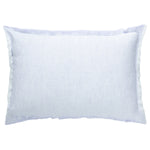 Anaya So Soft Cross-Dye Sky Blue Linen Pillow