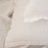 Anaya So Soft Pinstripe Linen Pillow