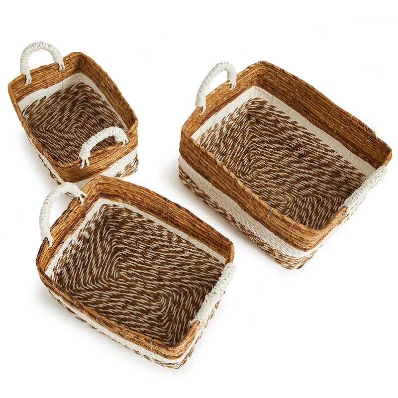 Key Largo Rectangular Basket Set of 3