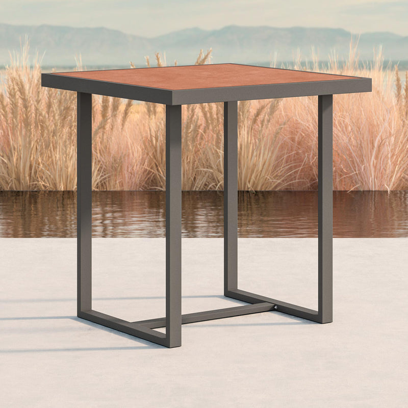 Azzurro Living Pavia Outdoor Pub Table with Dekton Top