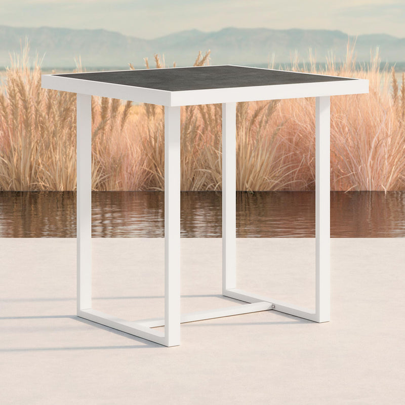 Azzurro Living Pavia Outdoor Pub Table with Dekton Top