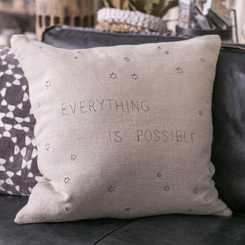 Sugarboo & Co. Everything Is Possible Throw Pillow