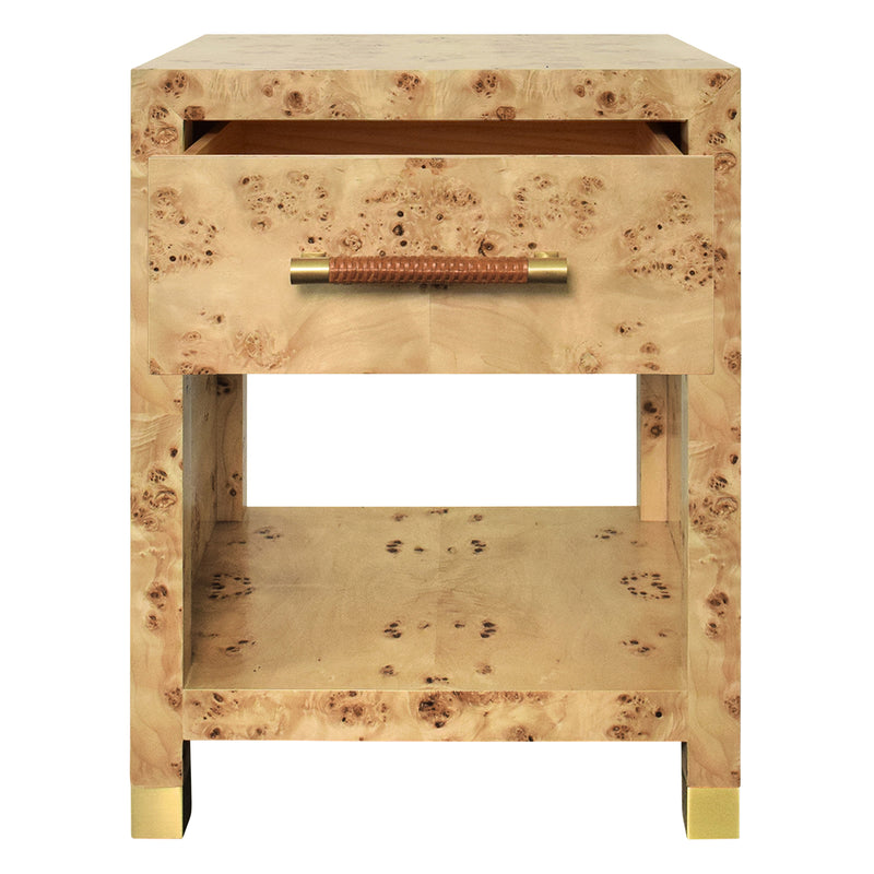 Worlds Away Pelham Side Table