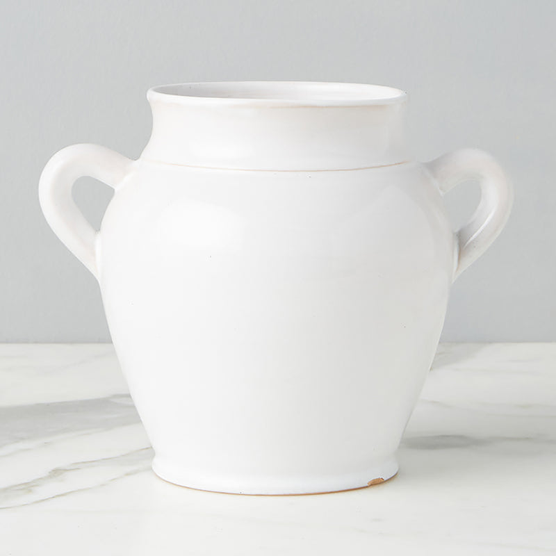 Etu Home White French Confit Pot