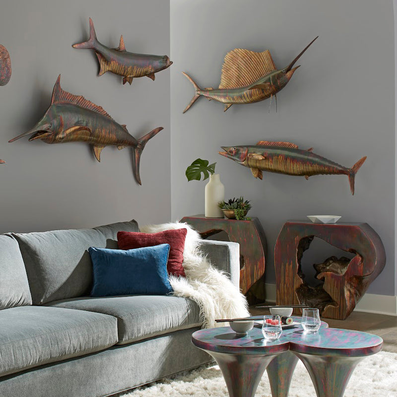 Phillips Collection Wahoo Fish Wall Sculpture