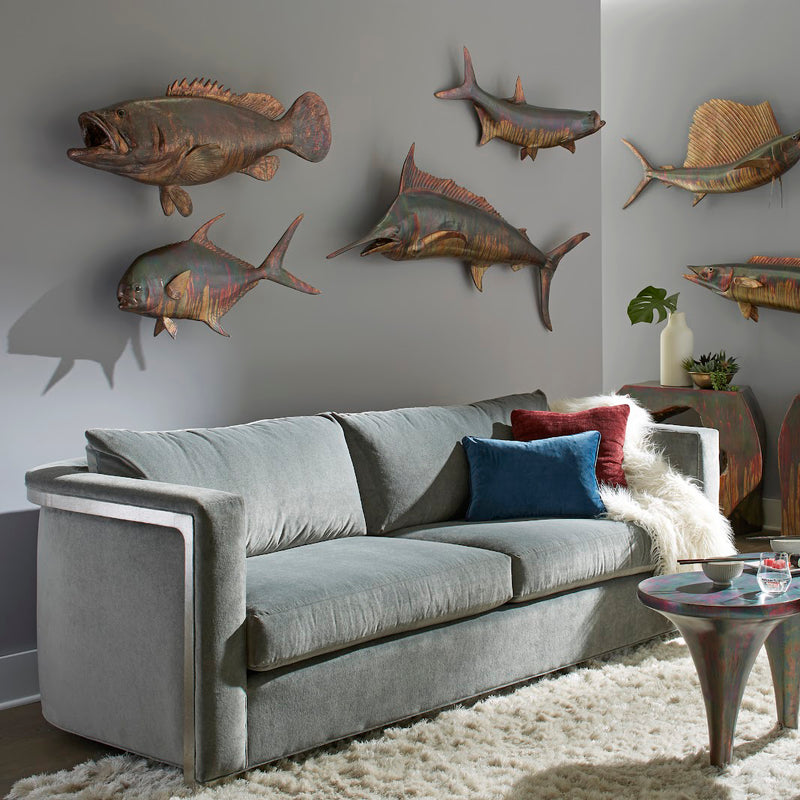 Phillips Collection Estuary Cod Fish Wall Sculpture