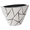 Phillips Collection Triangle Crazy Cut Planter