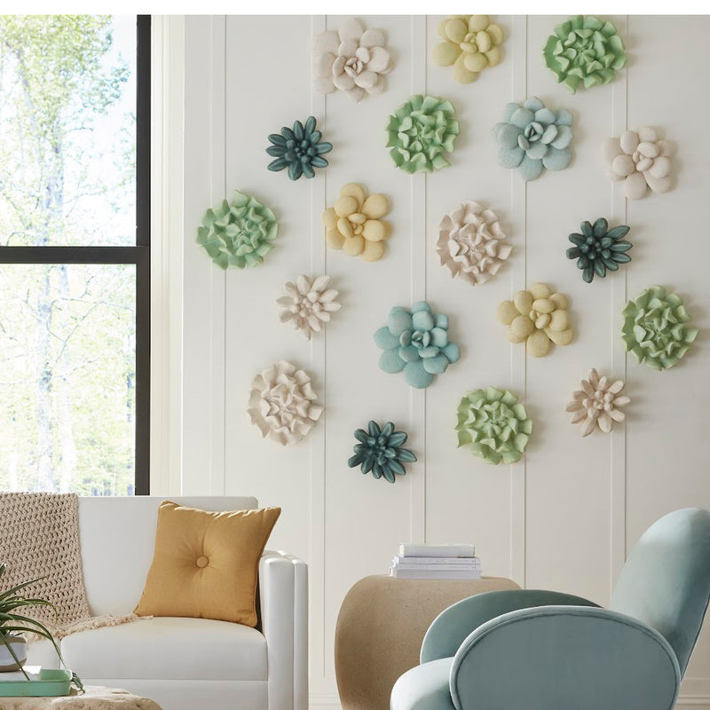 Phillips Collection Topsy Turvy Succulent Wall Art