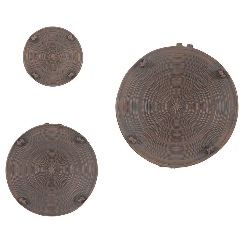 Phillips Collection Laotian Rain Drums Set of 3