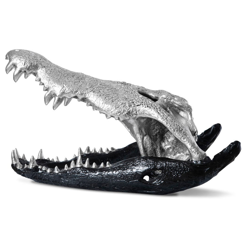 Phillips Collection Crocodile Skull Sculpture