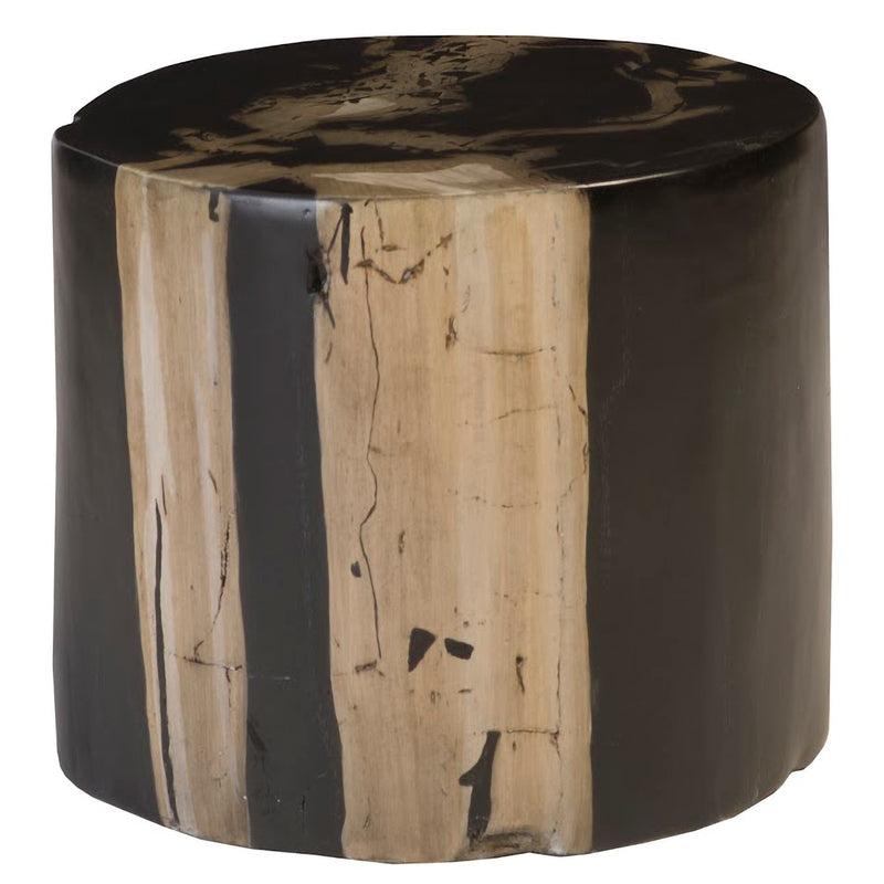 Phillips Collection Cast Petrified Wood Stool