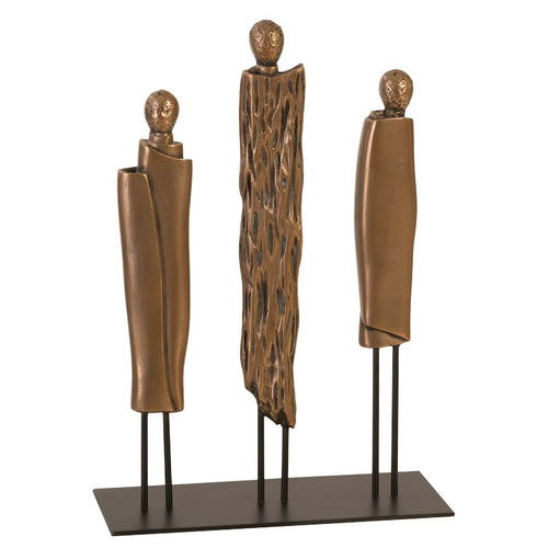 Phillips Collection Robed Monk Trio Sculpture