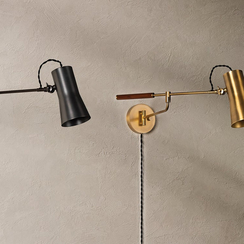 Lauren Liess x Troy Lighting Novel Plug in Wall Sconce