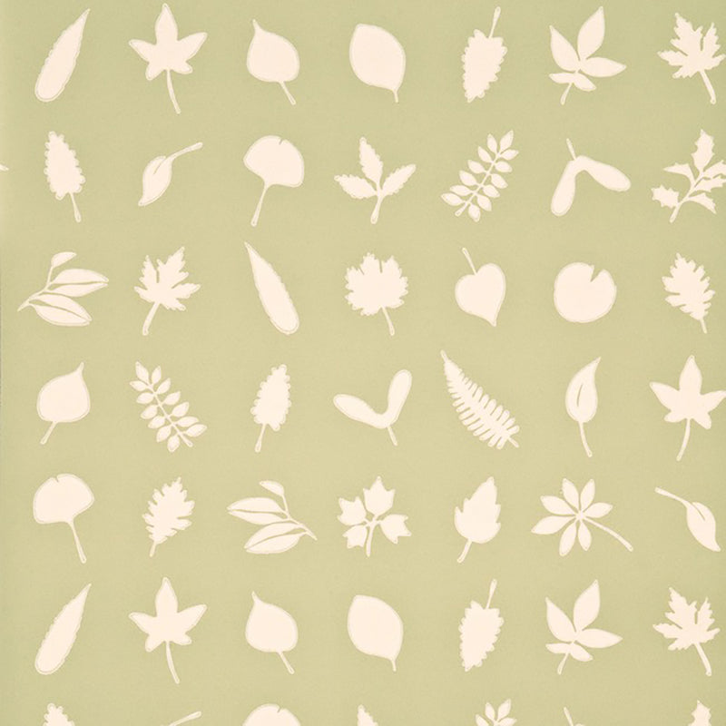 Baker Lifestyle Opera Garden Tumbling Leaves Wallpaper