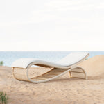 Azzurro Living Paloma Wave Outdoor Chaise Lounge Chair