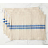 Etu Home Blue Stripe Placemat Set of 4