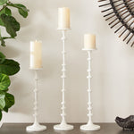 Abacus Candle Holder Set of 3