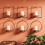 Grafton Round Wall Candleholder