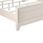 TOV Furniture Montauk Weathered White Bed