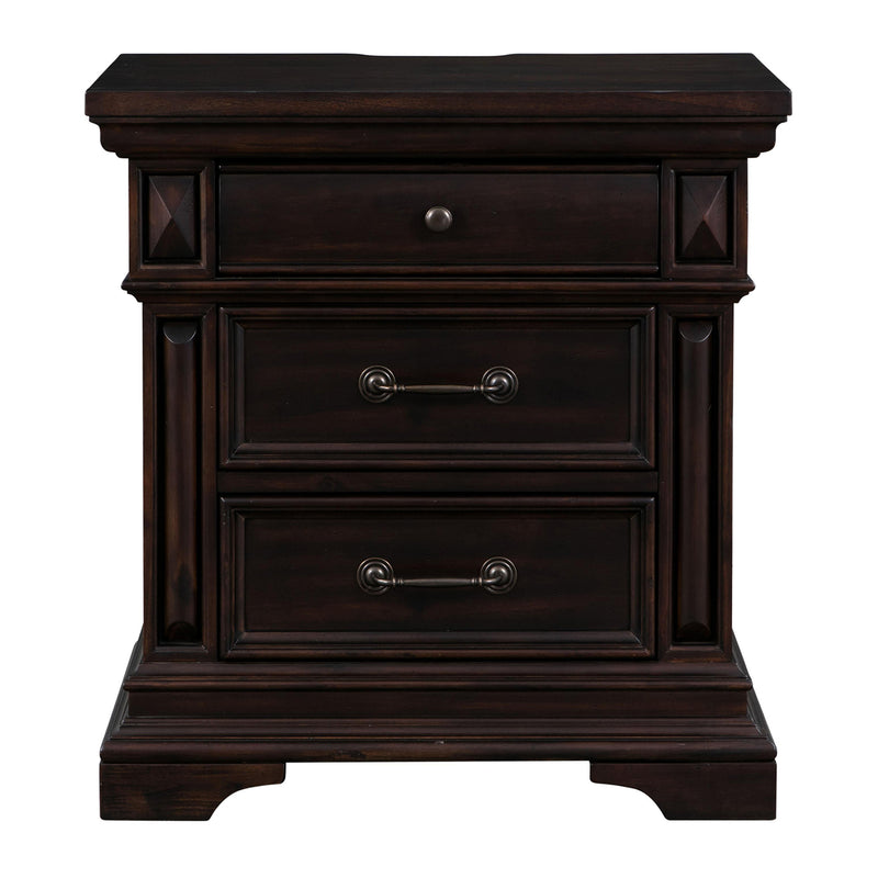 TOV Furniture Stamford Brown Nightstand