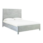 TOV Furniture Asheville Gray Washed Wooden Bed