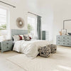 TOV Furniture Asheville Gray Washed Wooden Bed