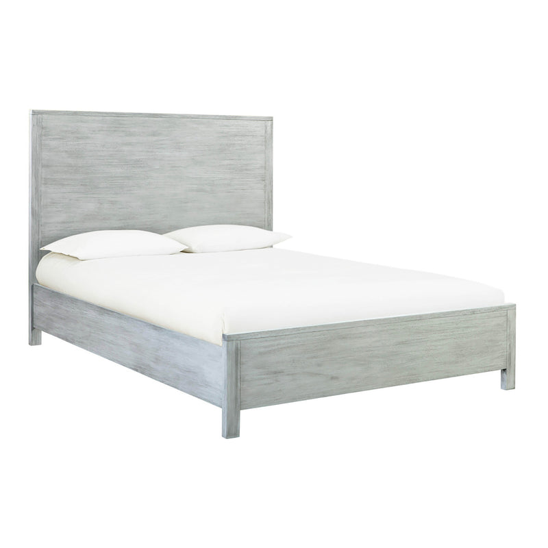 TOV Furniture Asheville Gray Washed Wooden Bed