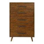 TOV Furniture Emery Pecan 5 Drawer Chest