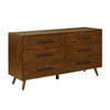 TOV Furniture Emery Pecan 6 Drawer Dresser