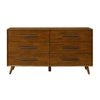 TOV Furniture Emery Pecan 6 Drawer Dresser