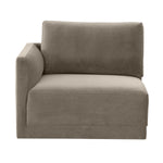 TOV Furniture Willow Velvet LAF Corner Chair