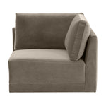 TOV Furniture Willow Velvet Corner Chair