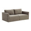 TOV Furniture Willow Velvet Modular Loveseat