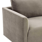 TOV Furniture Willow Velvet Modular Loveseat