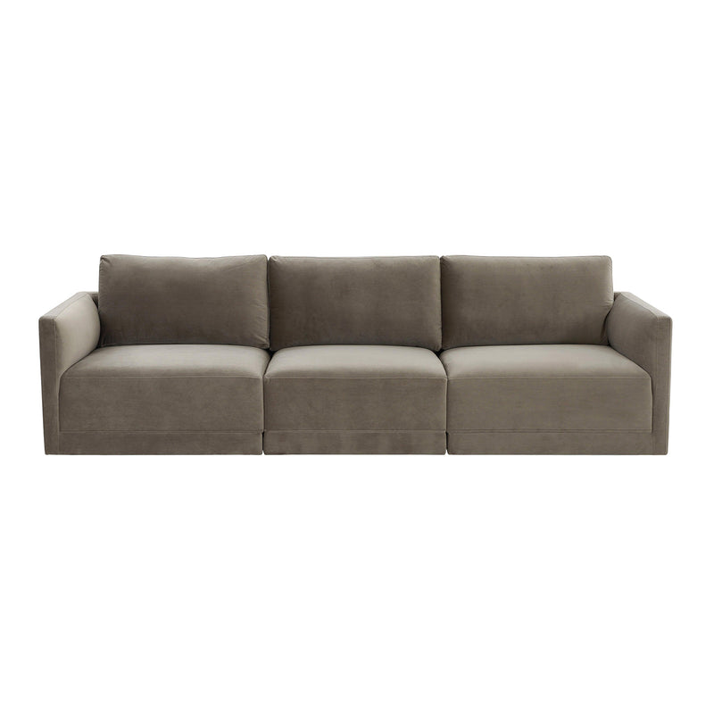 TOV Furniture Willow Velvet Modular Sofa