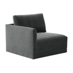 TOV Furniture Willow Velvet LAF Corner Chair