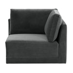 TOV Furniture Willow Velvet Corner Chair