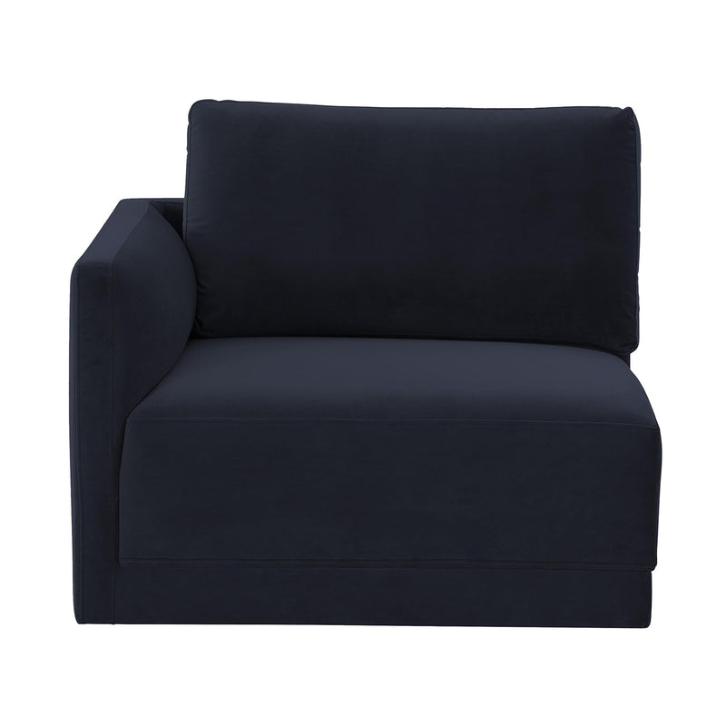 TOV Furniture Willow Velvet LAF Corner Chair