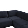 TOV Furniture Willow Velvet Modular Large U-Shape Sectional Sofa