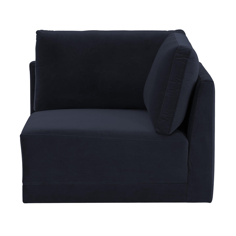 TOV Furniture Willow Velvet Corner Chair