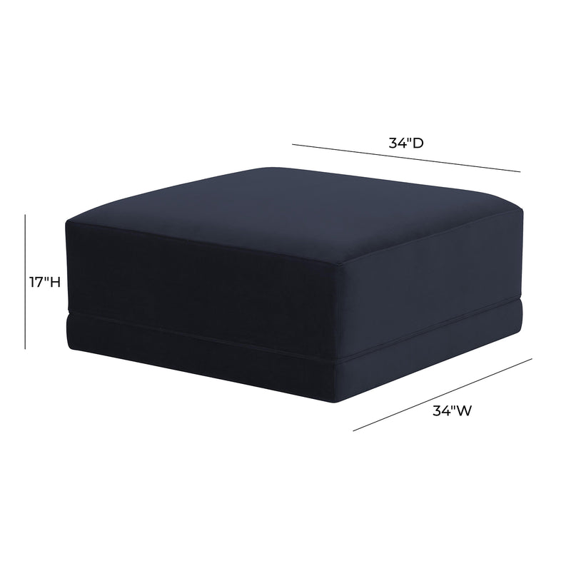 TOV Furniture Willow Velvet Ottoman