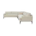 TOV Furniture Serena Velvet Large L-Shape Sectional Sofa