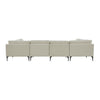 TOV Furniture Serena Velvet U-Shape Sectional Sofa