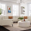 TOV Furniture Serena Velvet U-Shape Sectional Sofa