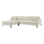 TOV Furniture Serena Velvet LAF Chaise Sectional Sofa