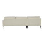 TOV Furniture Serena Velvet LAF Chaise Sectional Sofa