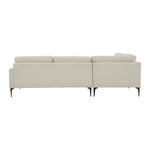 TOV Furniture Serena Velvet Large LAF Chaise Sectional Sofa