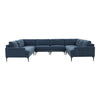 TOV Furniture Serena Velvet U-Shape Sectional Sofa