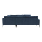 TOV Furniture Serena Velvet U-Shape Sectional Sofa