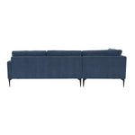 TOV Furniture Serena Velvet LAF Chaise Sectional Sofa